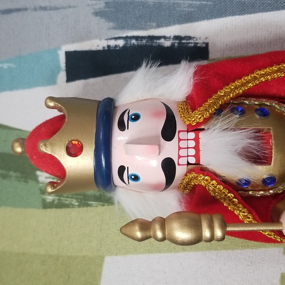 #A - Wooden Nutcracker Christmas Decoration NIB - Picture 4 of 11